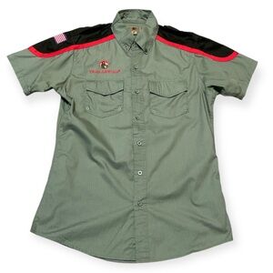 Men's TrailLife USA Hiking Camping Shirt Size Medium Troop Uniform